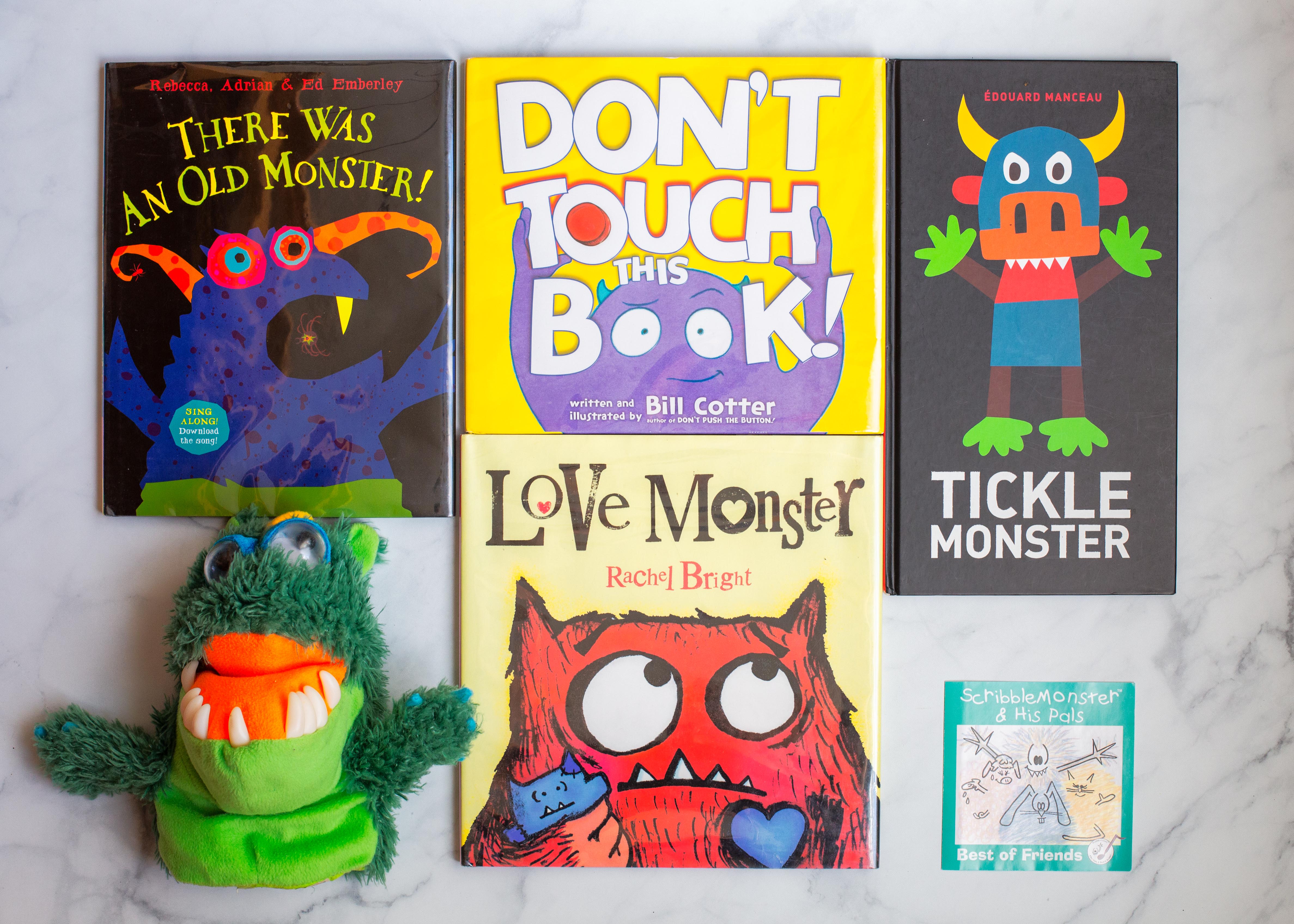 items found in monsters storytime to go kit