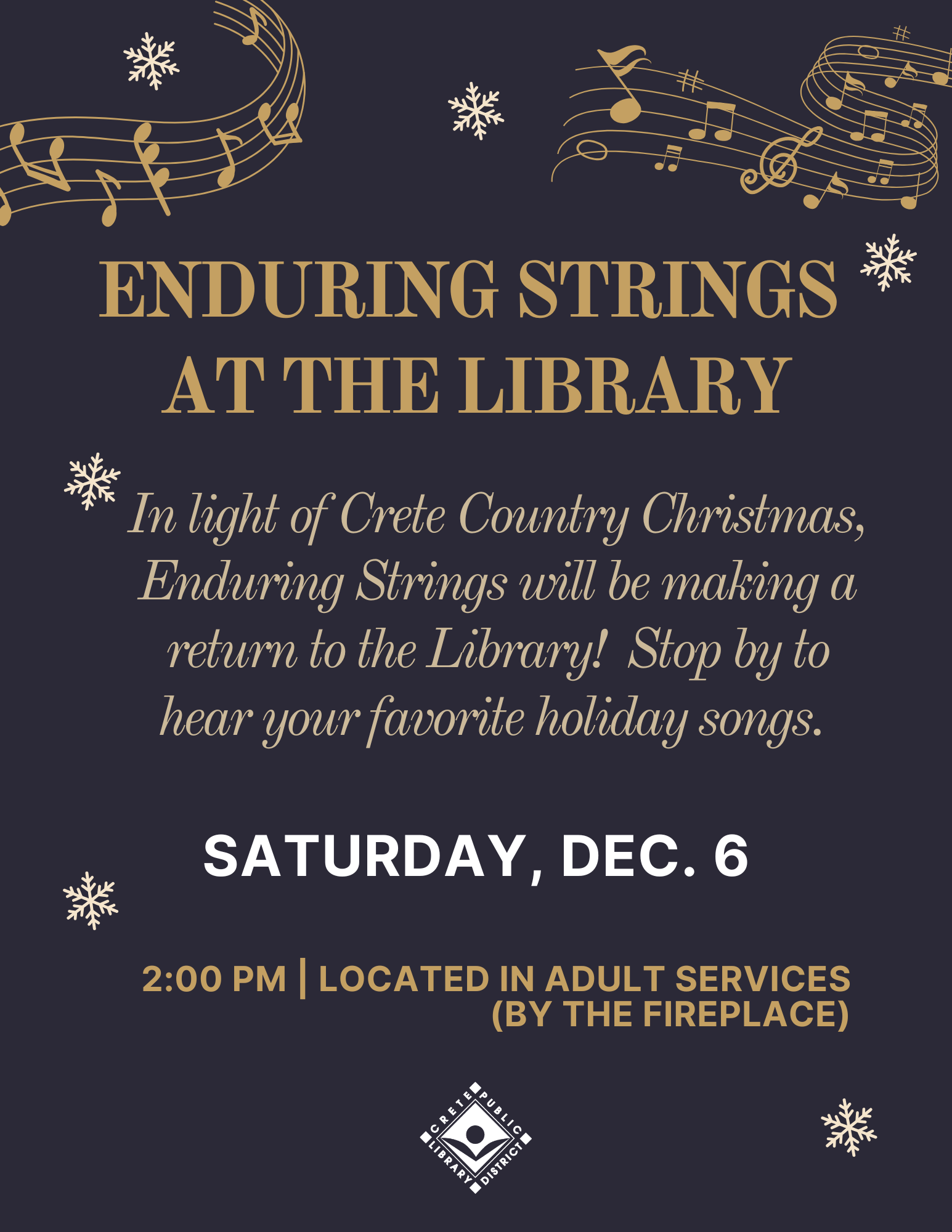 Crete Country Christmas: Enduring Strings