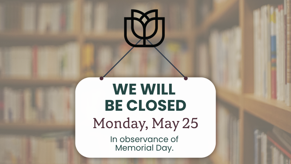 Memorial Day Closure Notice